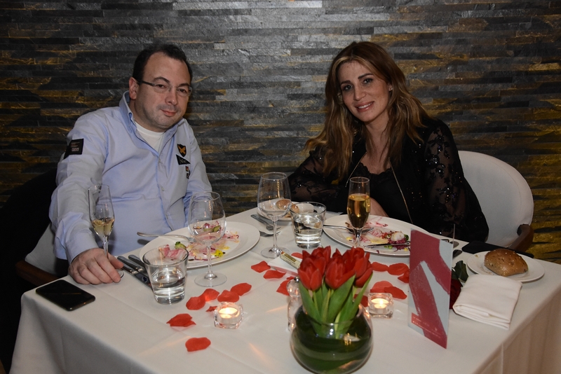 Love at le gray with an enchanting dinner at Indigo on the Roof